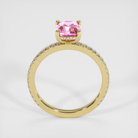 2.04 Ct. Pink Sapphire Ring, 18K Yellow Gold 3