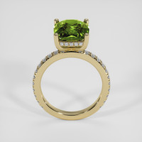 5.26 Ct. Bi Color Sapphire Ring, 18K Yellow Gold 3