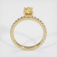 1.06 Ct. Yellow Sapphire Ring, 18K Yellow Gold 3