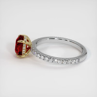 Ruby Ring 1.07 Ct. 14K Yellow White Preview