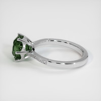 3.49 Ct. Color Change Sapphire Ring, 10K White Gold 4