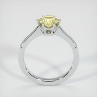 1.19 Ct. Yellow Sapphire Ring, 14K White Gold 3
