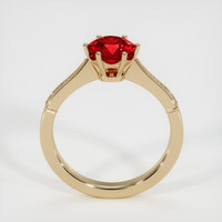 1.29 Ct. Ruby Ring, 14K Yellow Gold 3