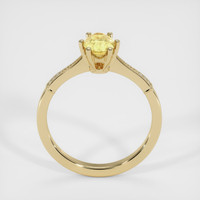 0.85 Ct. Yellow Sapphire Ring, 14K Yellow Gold 3