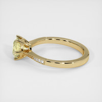 1.19 Ct. Yellow Sapphire Ring, 14K Yellow Gold 4