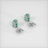 Emerald Earrings 0.48 Ct.Tw.Total Carat Weight Platinum 950 Preview