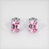 <span>2.08</span>&nbsp;<span class="tooltip-light">Ct.Tw.<span class="tooltiptext">Total Carat Weight</span></span> Gemstone Earrings, Platinum 950 1