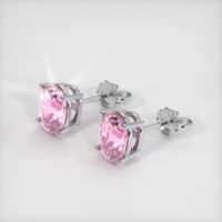 <span>2.08</span>&nbsp;<span class="tooltip-light">Ct.Tw.<span class="tooltiptext">Total Carat Weight</span></span> Gemstone Earrings, Platinum 950 2