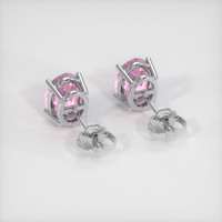 2.08 Ct.Tw. Gemstone Earrings, Platinum 950 4