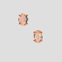 <span>2.02</span>&nbsp;<span class="tooltip-light">Ct.Tw.<span class="tooltiptext">Total Carat Weight</span></span> Padparadscha Sapphire Earrings, 14K Rose Gold 1