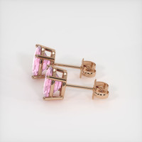 <span>2.08</span>&nbsp;<span class="tooltip-light">Ct.Tw.<span class="tooltiptext">Total Carat Weight</span></span> Gemstone Earrings, 14K Rose Gold 3