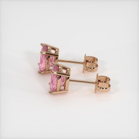 <span>2.06</span>&nbsp;<span class="tooltip-light">Ct.Tw.<span class="tooltiptext">Total Carat Weight</span></span> Gemstone Earrings, 14K Rose Gold 3