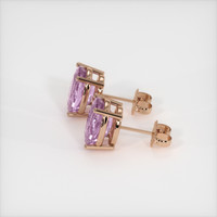 3.48 Ct.Tw. Gemstone Earrings, 14K Rose Gold 3