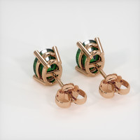 1.46 Ct.Tw. Gemstone Earrings, 14K Rose Gold 4