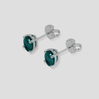 <span>1.30</span>&nbsp;<span class="tooltip-light">Ct.Tw.<span class="tooltiptext">Total Carat Weight</span></span> Alexandrite Earrings, 14K White Gold 3