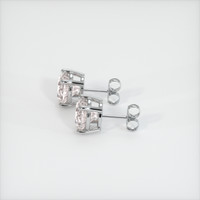 <span>4.25</span>&nbsp;<span class="tooltip-light">Ct.Tw.<span class="tooltiptext">Total Carat Weight</span></span> Sapphire Earrings, 14K White Gold 3