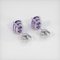 <span>1.62</span>&nbsp;<span class="tooltip-light">Ct.Tw.<span class="tooltiptext">Total Carat Weight</span></span> Gemstone Earrings, 14K White Gold 4