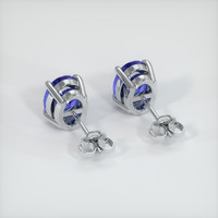 <span>1.68</span>&nbsp;<span class="tooltip-light">Ct.Tw.<span class="tooltiptext">Total Carat Weight</span></span> Sapphire Earrings, 18K White Gold 4