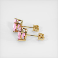 <span>2.08</span>&nbsp;<span class="tooltip-light">Ct.Tw.<span class="tooltiptext">Total Carat Weight</span></span> Gemstone Earrings, 14K Yellow Gold 3