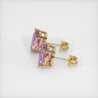 3.48 Ct.Tw. Gemstone Earrings, 14K Yellow Gold 3