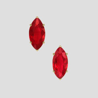 <span>8.00</span>&nbsp;<span class="tooltip-light">Ct.Tw.<span class="tooltiptext">Total Carat Weight</span></span> Ruby Earrings, 14K Yellow Gold 1
