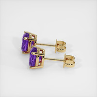 <span>1.62</span>&nbsp;<span class="tooltip-light">Ct.Tw.<span class="tooltiptext">Total Carat Weight</span></span> Gemstone Earrings, 14K Yellow Gold 3