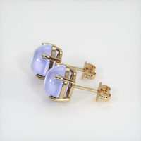 <span>10.77</span>&nbsp;<span class="tooltip-light">Ct.Tw.<span class="tooltiptext">Total Carat Weight</span></span> Sapphire Earrings, 18K Yellow Gold 3
