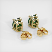 1.46 Ct.Tw. Gemstone Earrings, 18K Yellow Gold 4