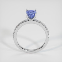 1.46 Ct. Blue Sapphire Ring, Platinum 950 3