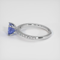 1.46 Ct. Blue Sapphire Ring, Platinum 950 4