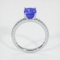 2.50 Ct. Blue Sapphire Ring, Platinum 950 3