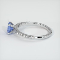 0.78 Ct. Sapphire Ring, Platinum 950 4