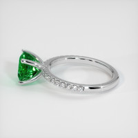 2.60 Ct. Emerald Ring, Platinum 950 4