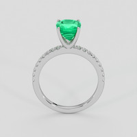 2.15 Ct. Emerald Ring, Platinum 950 3