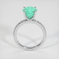 2.61 Ct. Emerald Ring, Platinum 950 3