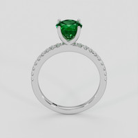 1.31 Ct. Emerald Ring, Platinum 950 3