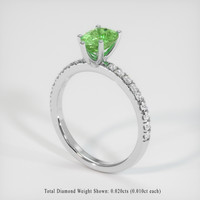 1.00 Ct. Gemstone Ring, Platinum 950 2