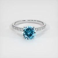 3.38 Ct. Gemstone Ring, Platinum 950 1