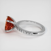 5.16 Ct. Gemstone Ring, Platinum 950 4