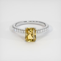 1.77 Ct. Gemstone Ring, Platinum 950 1