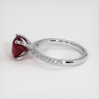 2.86 Ct. Gemstone Ring, Platinum 950 4