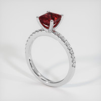 1.71 Ct. Gemstone Ring, Platinum 950 2