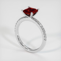 1.52 Ct. Gemstone Ring, Platinum 950 3