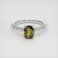 1.69 Ct. Gemstone Ring, Platinum 950 1