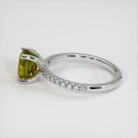 1.69 Ct. Gemstone Ring, Platinum 950 4