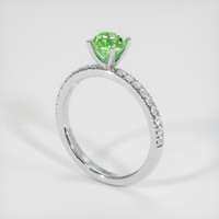 0.97 Ct. Gemstone Ring, Platinum 950 2