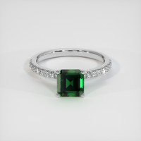 1.33 Ct. Gemstone Ring, Platinum 950 1