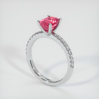 2.10 Ct. Sapphire Ring, Platinum 950 2