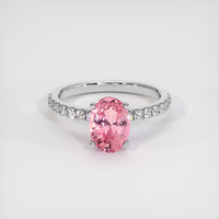 2.09 Ct. Sapphire Ring, Platinum 950 1