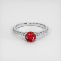 Ruby Ring 1.04 Ct., Platinum 950 Preview
